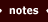 notes