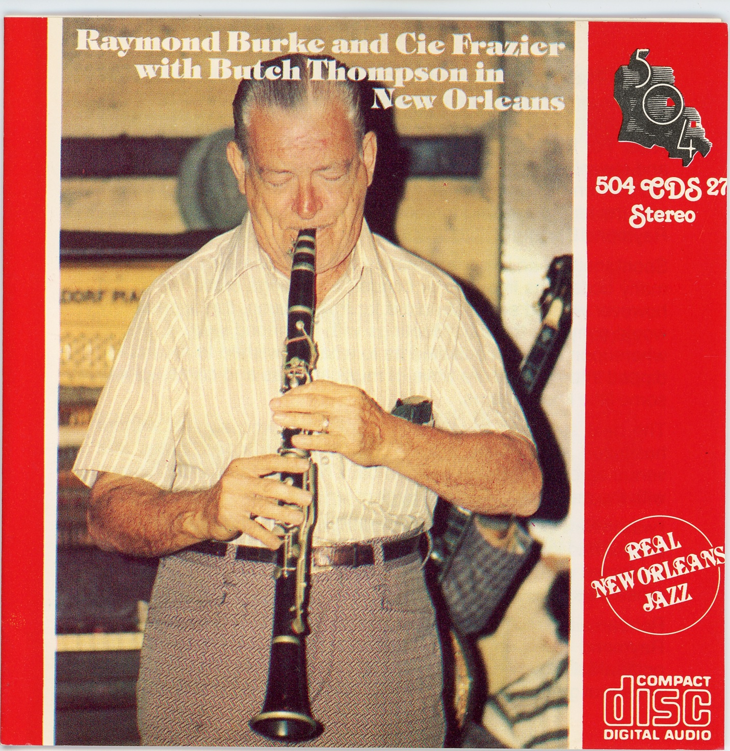 Butch Thompson plays with Raymond Burke and Cie Frazier in New Orleans